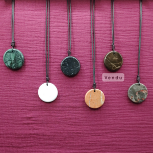 Pendentif en pierre naturelle